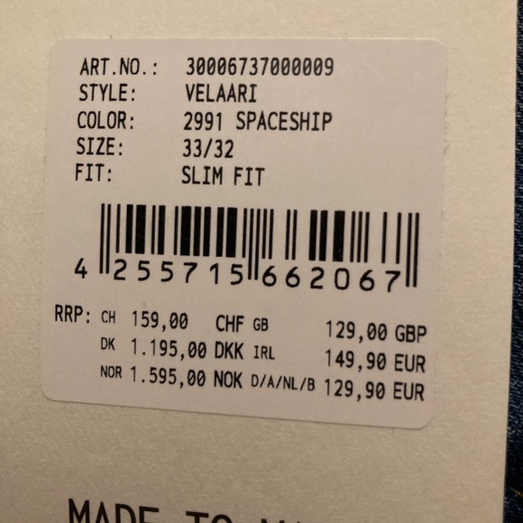 Armed Angels Women’s Jeans - NWT label size 33/32 - Picture 8 of 8